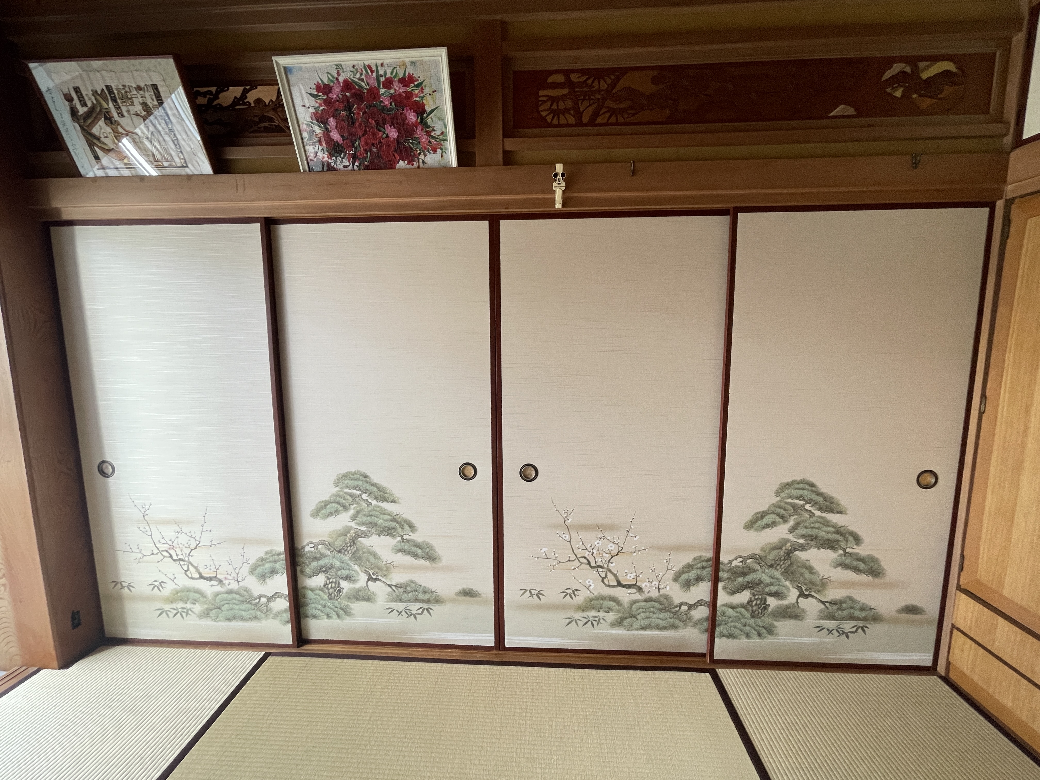 襖交換工事（和室）