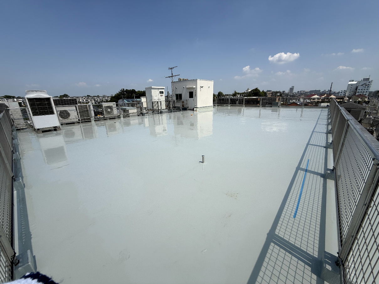 ビル屋根防水工事（工事後）